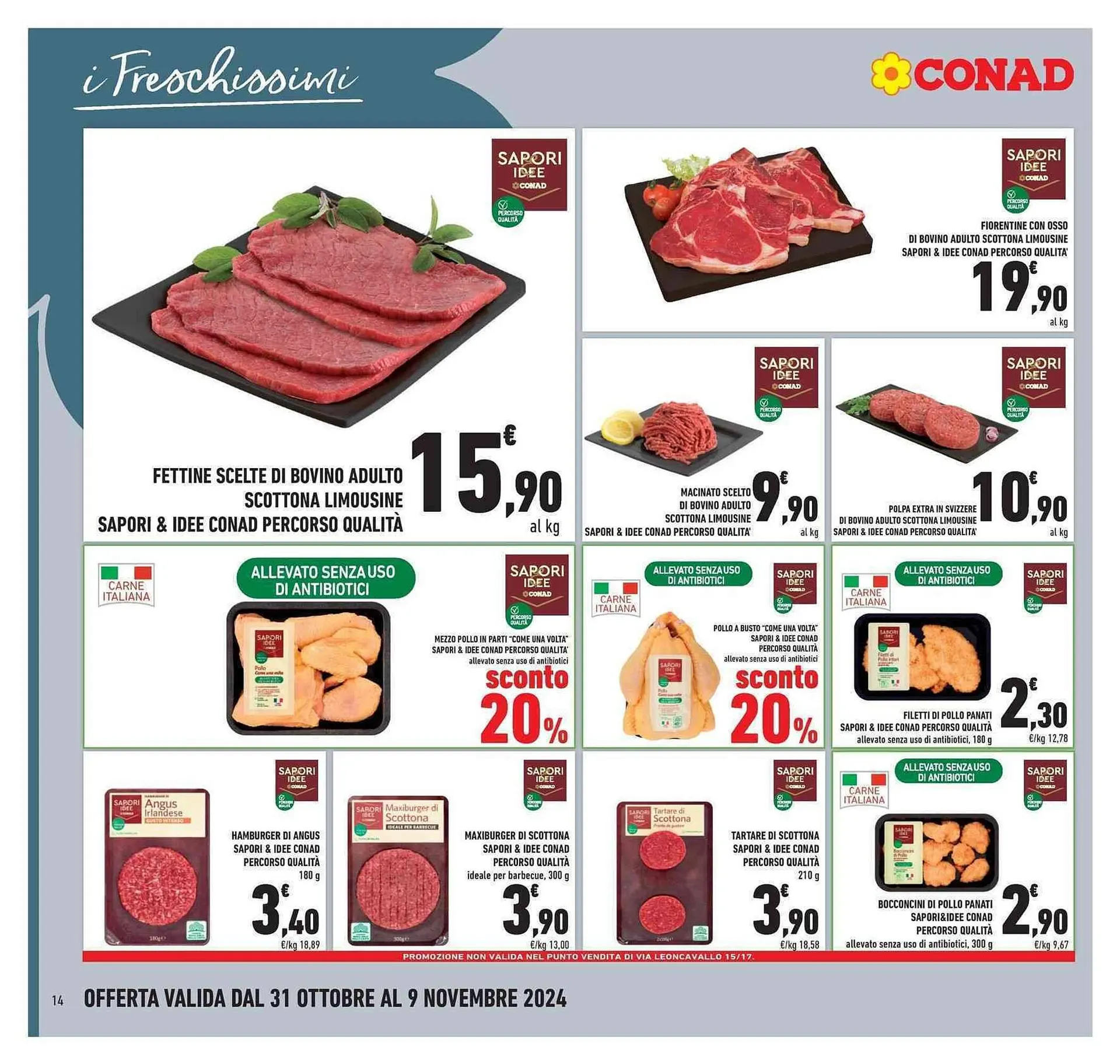 Volantino Conad da 31 ottobre a 9 novembre di 2024 - Pagina del volantino 14