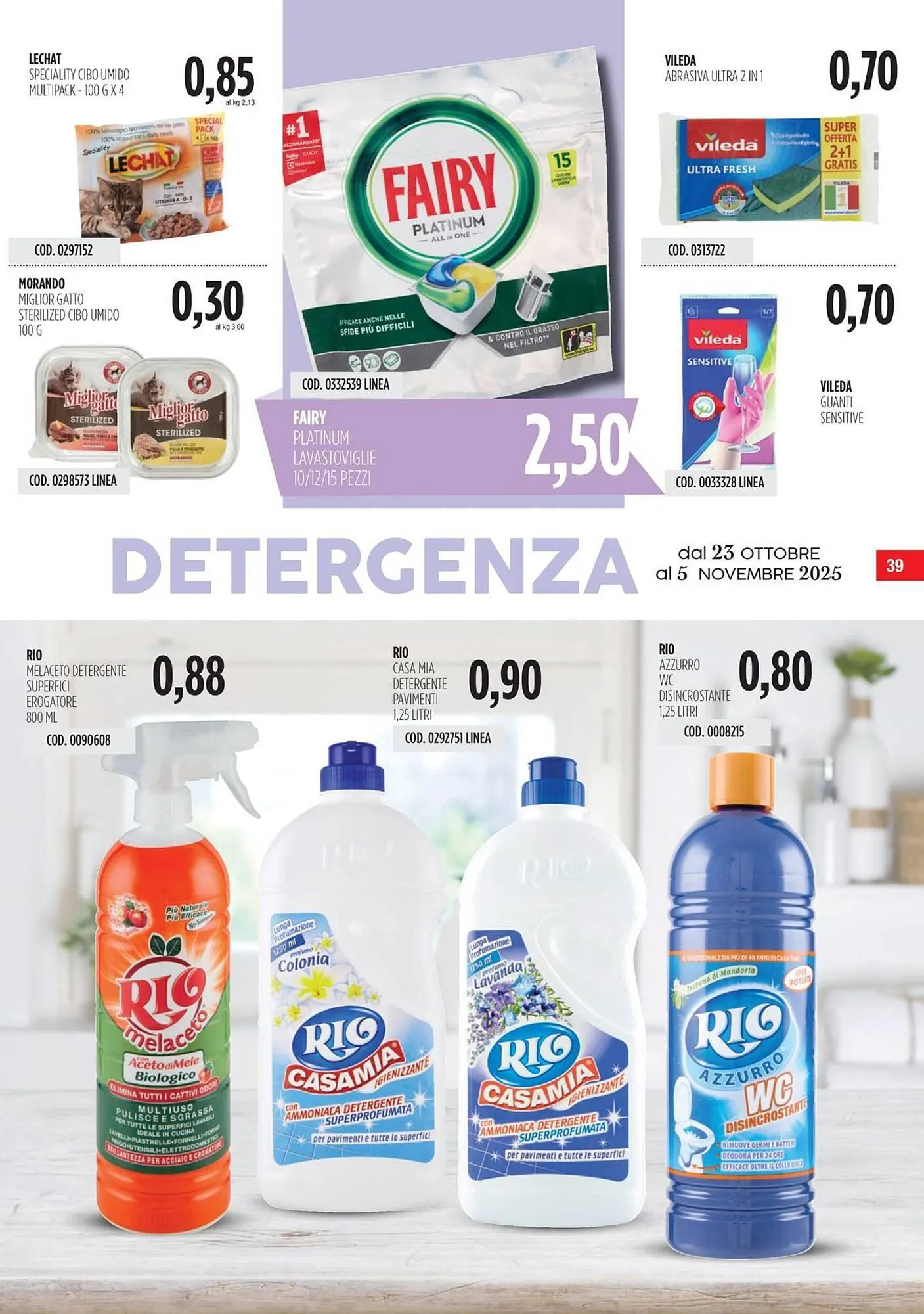 Volantino Carico Cash & Carry da 23 ottobre a 5 novembre di 2025 - Pagina del volantino 39
