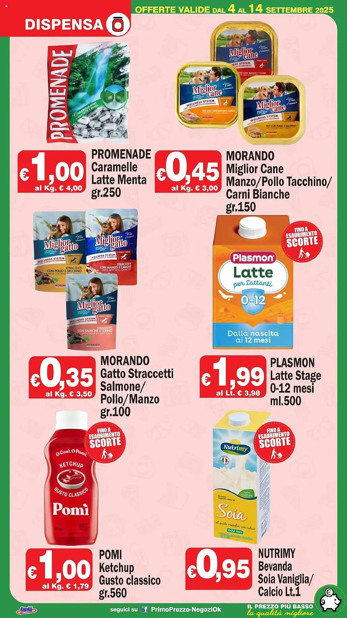 Volantino Primo Prezzo da 4 settembre a 14 settembre di 2025 - Pagina del volantino 13