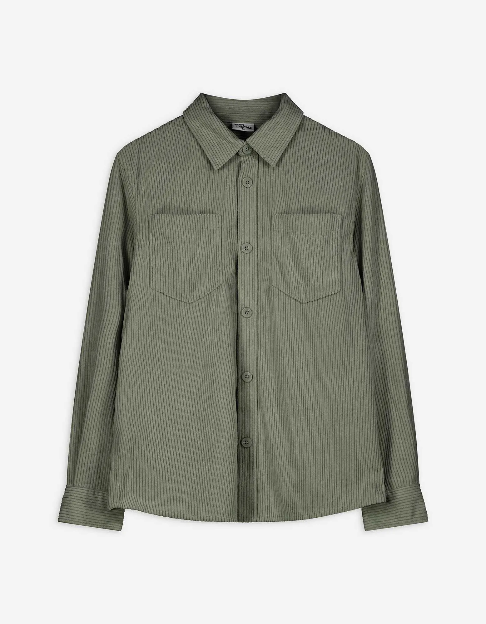 Camicia - Velluto - verde scuro