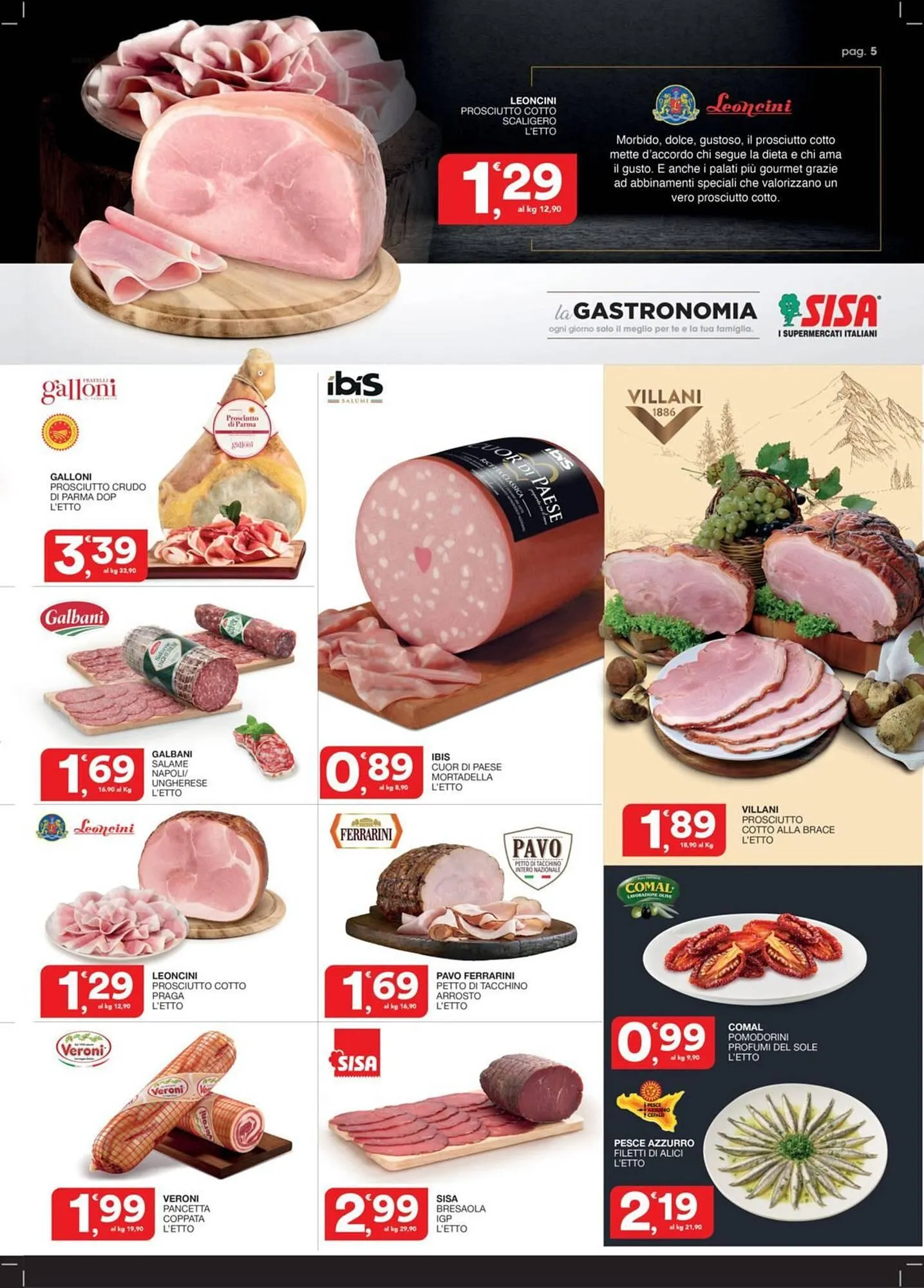 Volantino Sisa da 5 giugno a 18 giugno di 2025 - Pagina del volantino 5