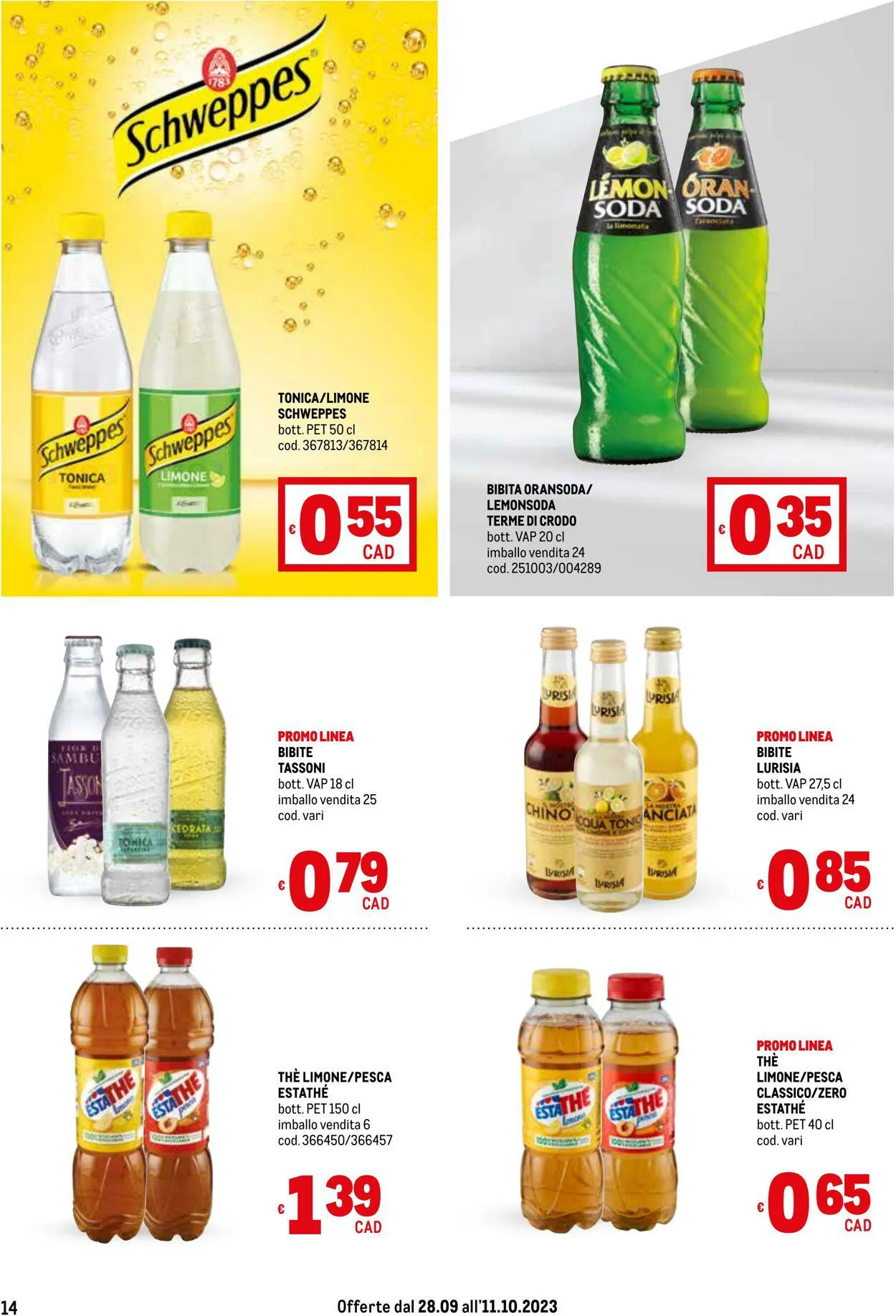 Metro Volantino attuale da 28 settembre a 11 ottobre di 2023 - Pagina del volantino 14