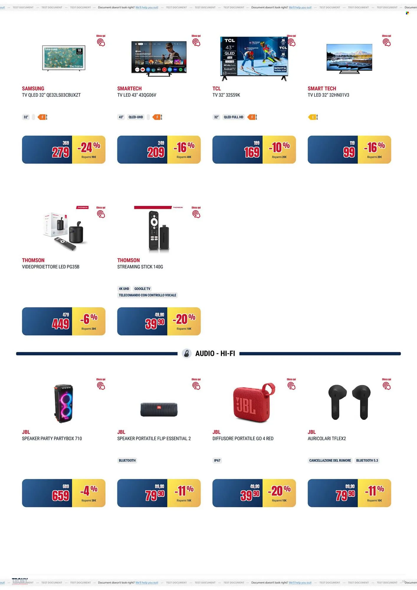 Volantino Trony da 16 aprile a 27 aprile di 2026 - Pagina del volantino 8