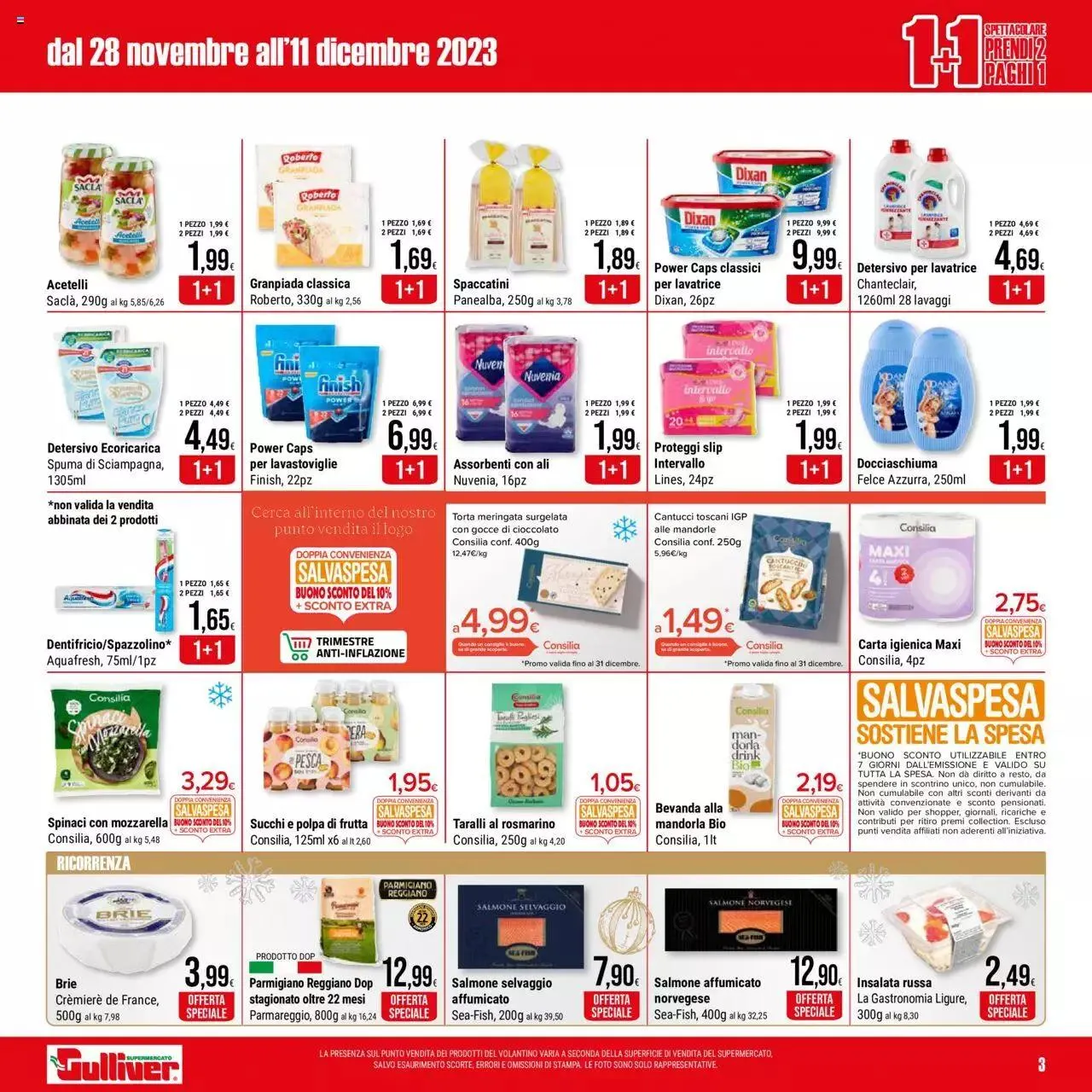 Volantino Gulliver da 28 novembre a 11 dicembre di 2023 - Pagina del volantino 3