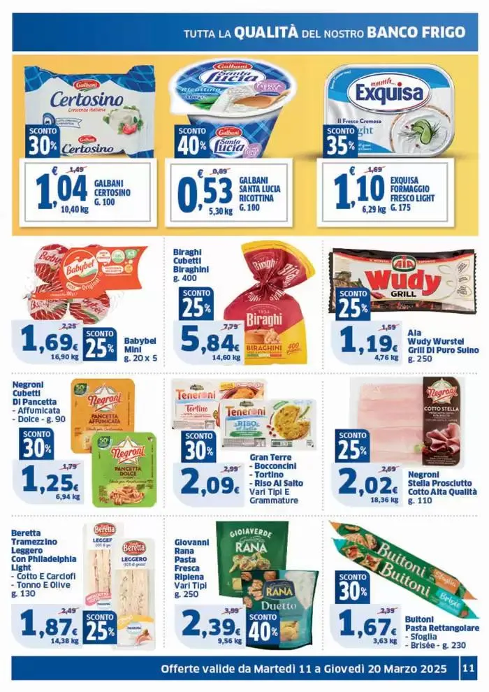 Sconti fino al 50% da 11 marzo a 20 marzo di 2025 - Pagina del volantino 11