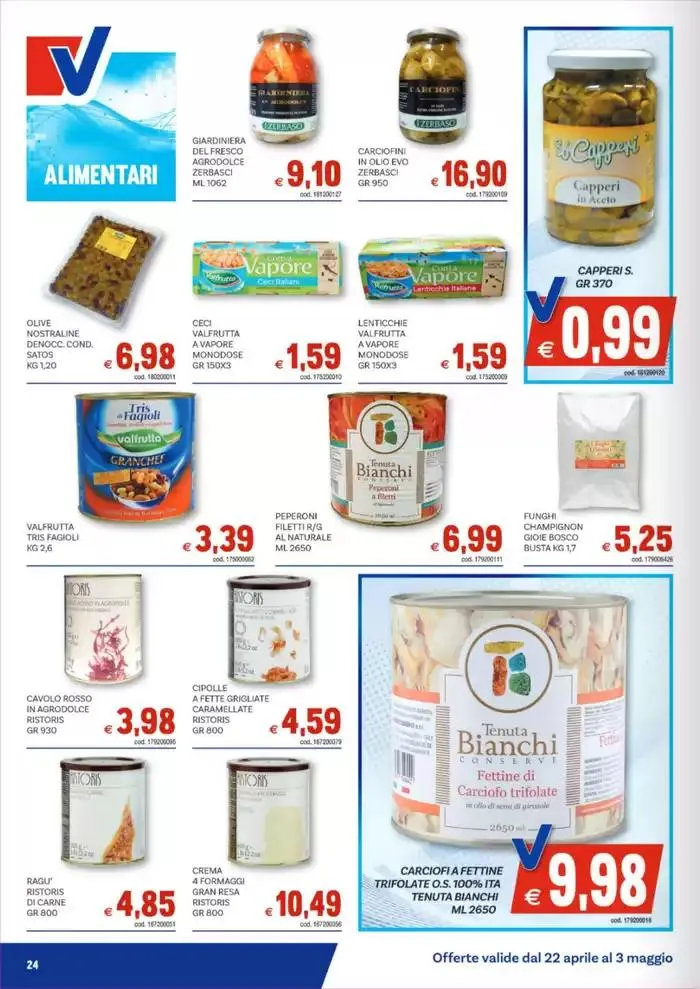 Guida alle offerte da 29 aprile a 3 maggio di 2025 - Pagina del volantino 24