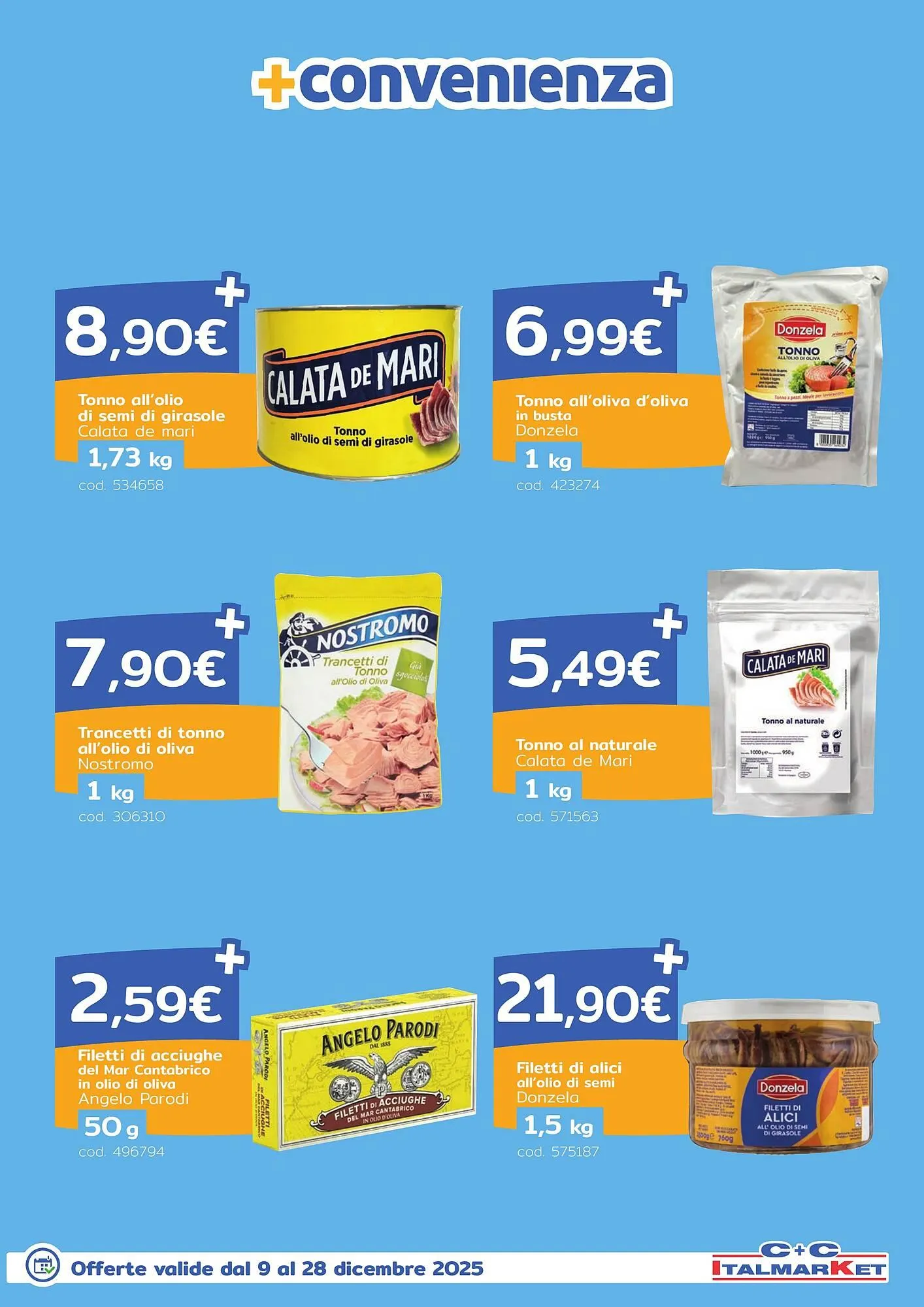 Volantino C+C Italmarket da 9 dicembre a 28 dicembre di 2025 - Pagina del volantino 13