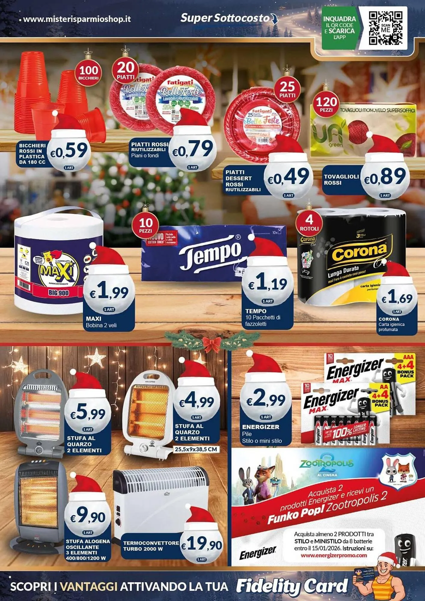 Volantino Mister Risparmio da 8 dicembre a 17 dicembre di 2025 - Pagina del volantino 7