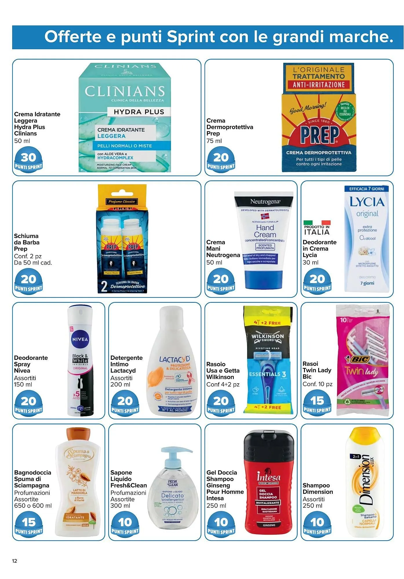 Volantino Carrefour Market da 4 novembre a 16 novembre di 2025 - Pagina del volantino 12