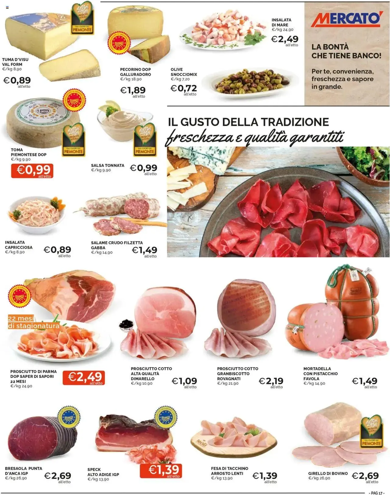 Volantino Mercatò da 5 settembre a 18 settembre di 2024 - Pagina del volantino 17