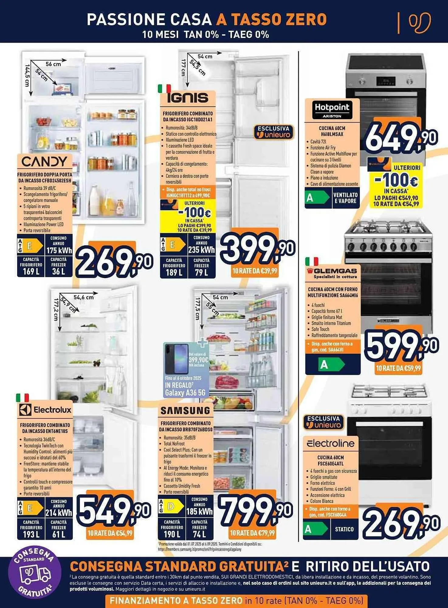 Volantino Unieuro da 17 settembre a 3 ottobre di 2025 - Pagina del volantino 9