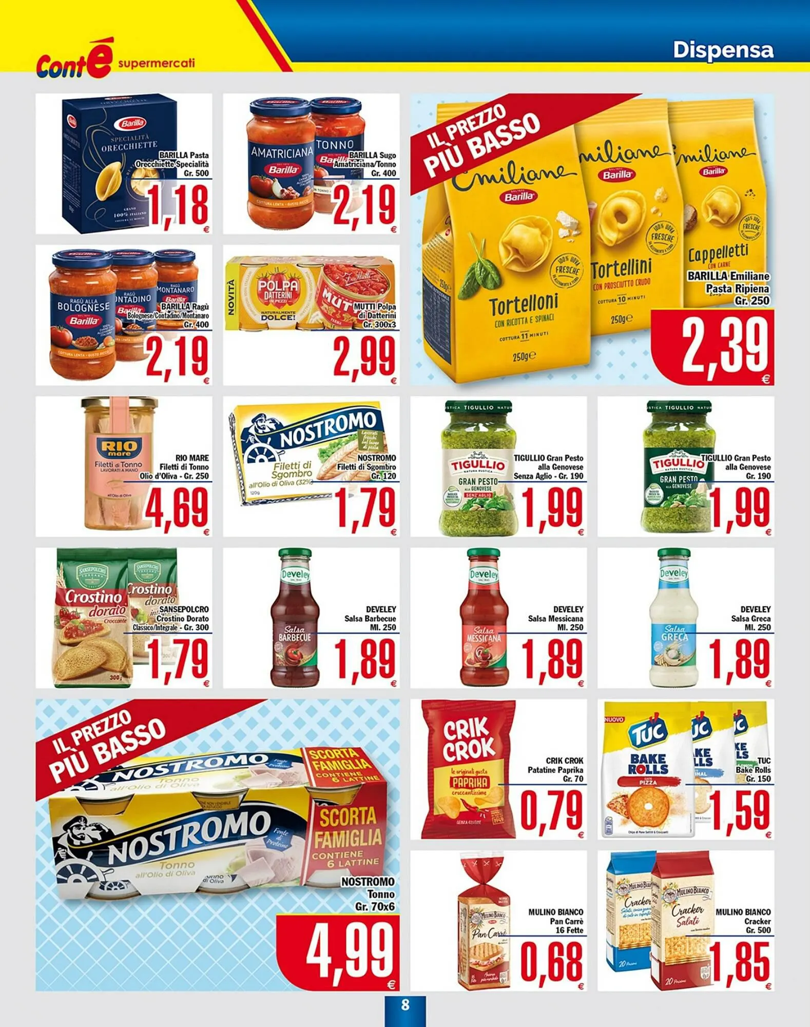 Volantino Conté Supermercati da 2 aprile a 10 aprile di 2024 - Pagina del volantino 8