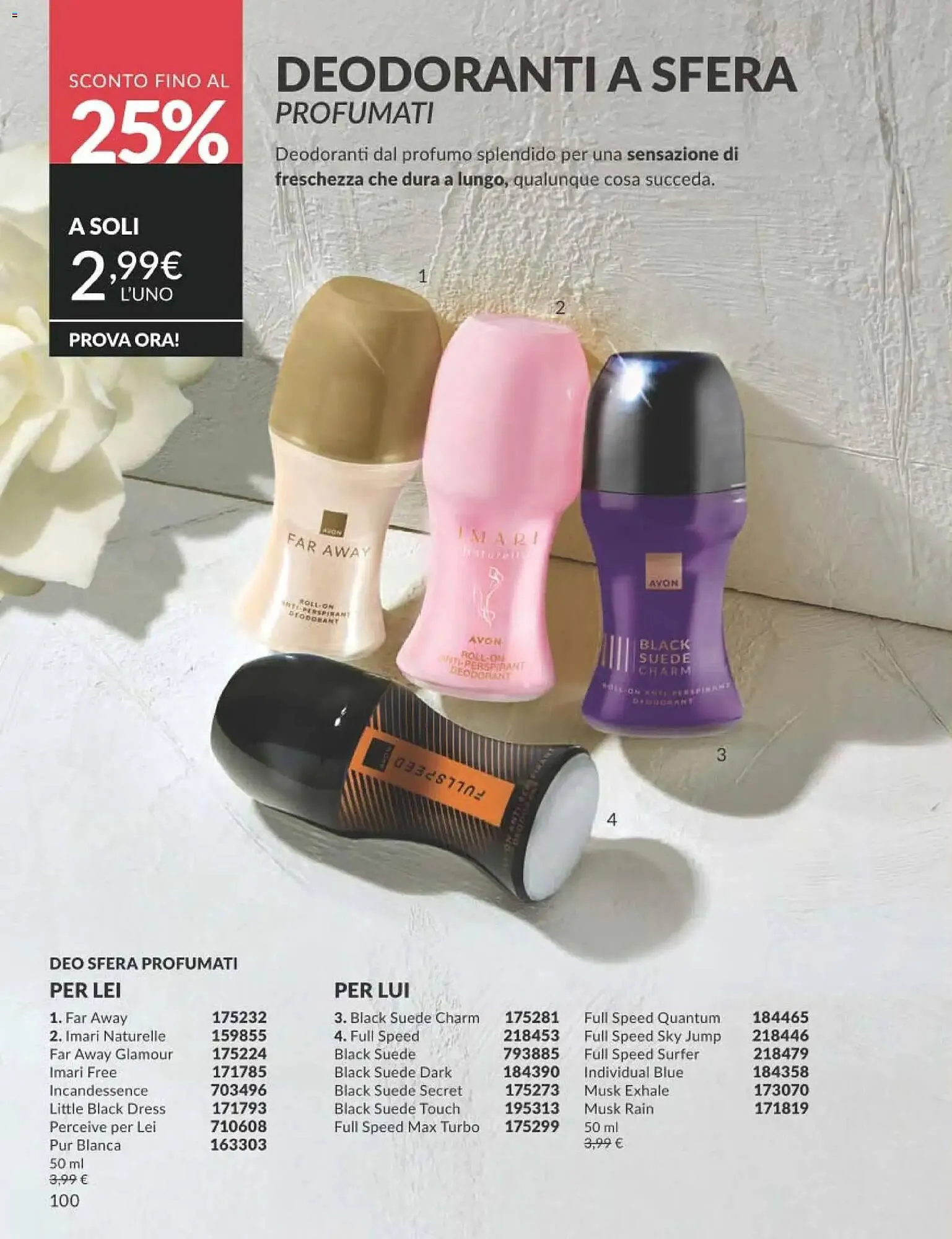 Catalogo Avon da 1 marzo a 31 marzo di 2026 - Pagina del volantino 100
