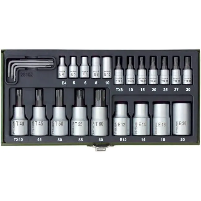 1/4 + 1/2 SET SET TX (24 PC.)