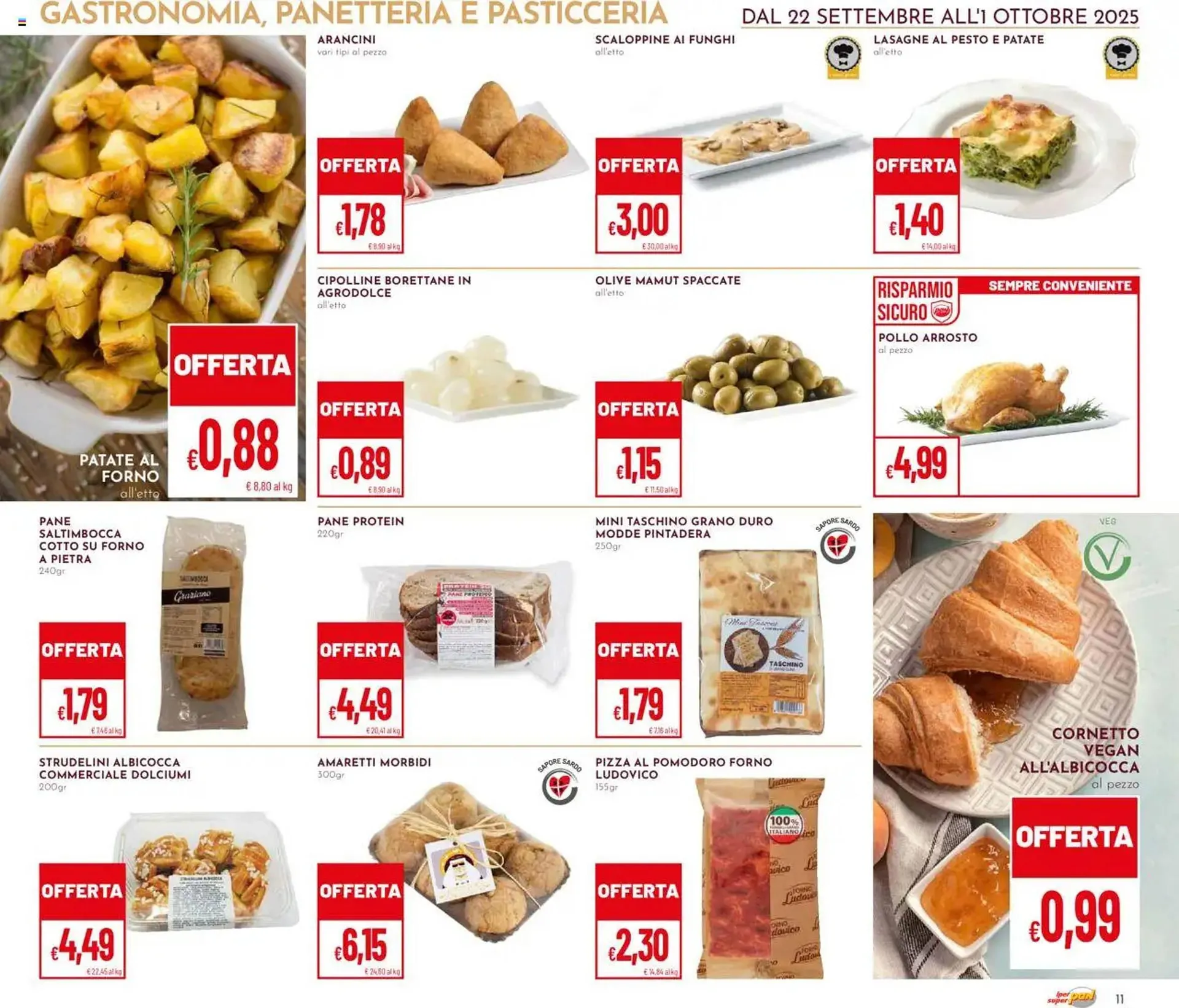 Volantino Pan da 22 settembre a 1 ottobre di 2025 - Pagina del volantino 11