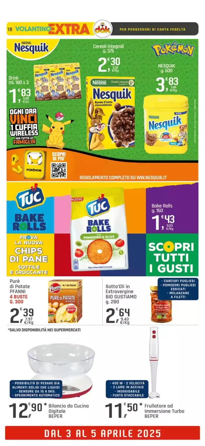 Riapre da 3 aprile a 5 aprile di 2025 - Pagina del volantino 18