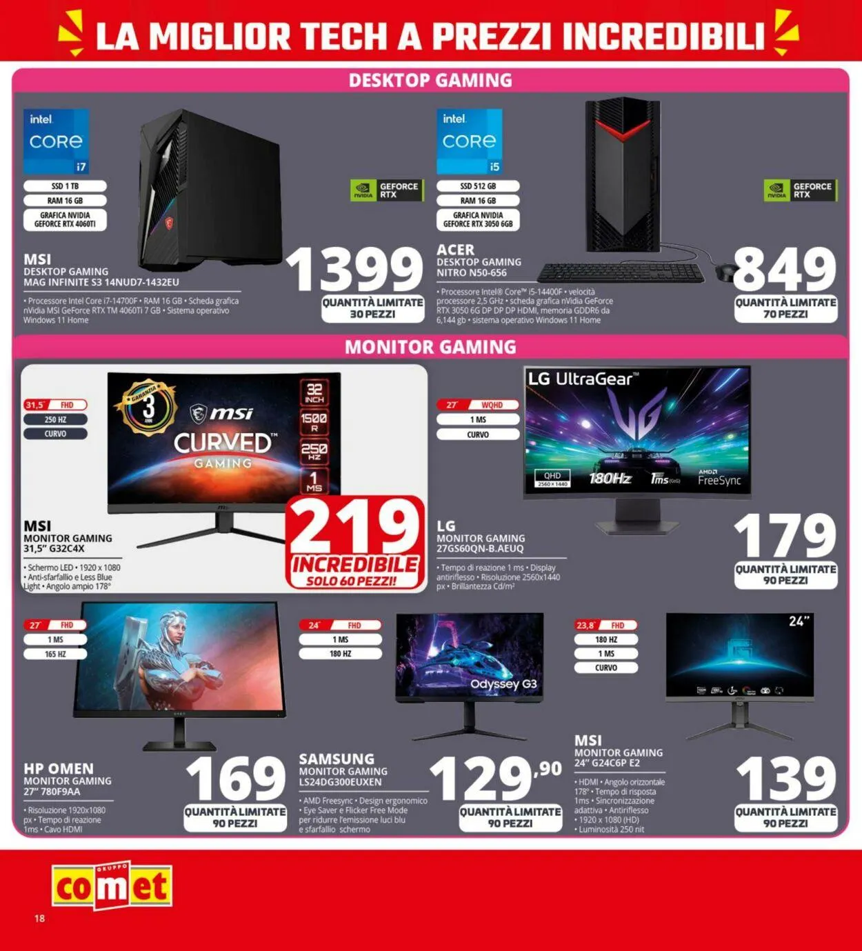 Comet Volantino attuale da 19 giugno a 3 luglio di 2025 - Pagina del volantino 18
