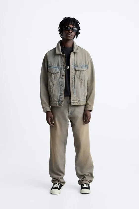 JEANS OVERDYED STRAIGHT FIT