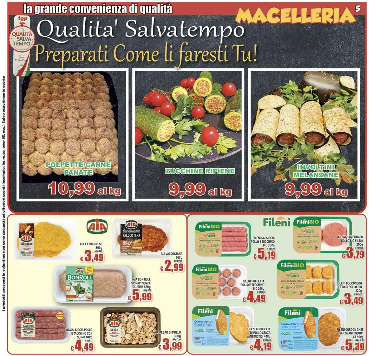 Top Supermercati Volantino attuale da 4 dicembre a 18 dicembre di 2025 - Pagina del volantino 5