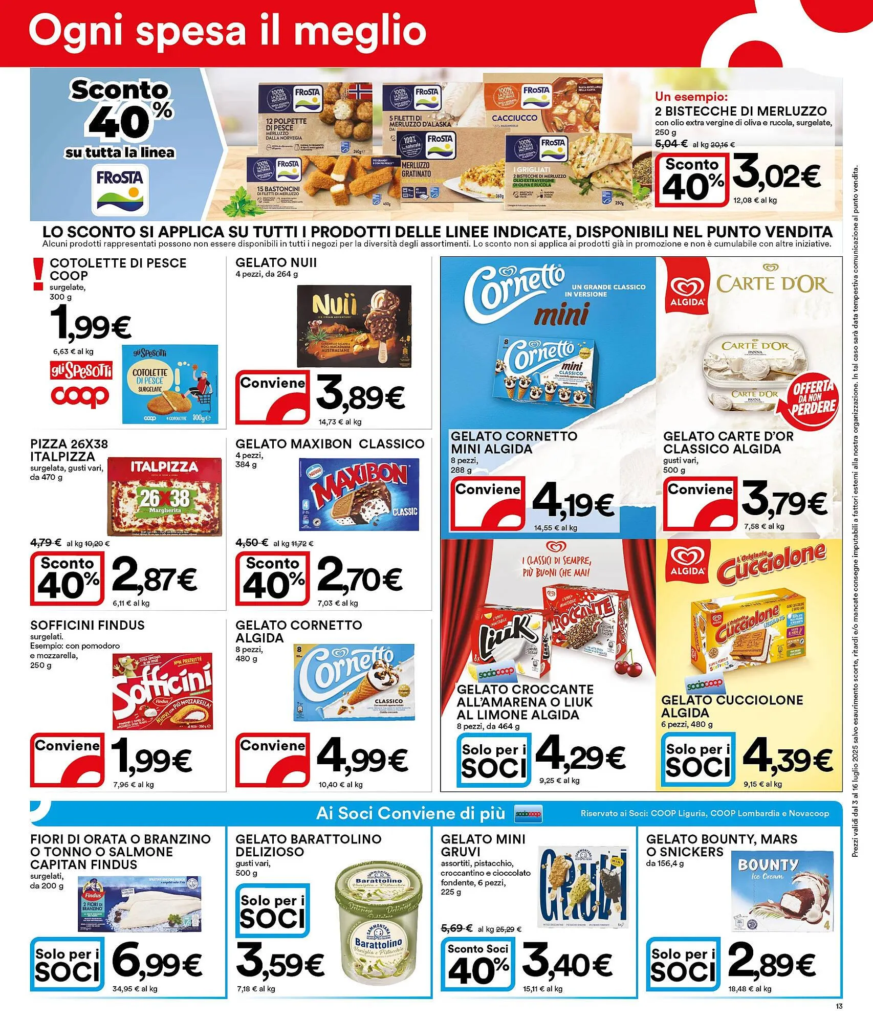 Volantino Ipercoop da 3 luglio a 16 luglio di 2025 - Pagina del volantino 13