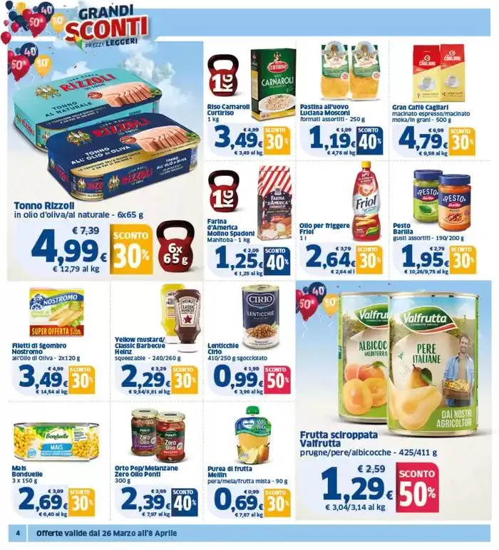 Grandi sconti da 26 marzo a 8 aprile di 2025 - Pagina del volantino 4