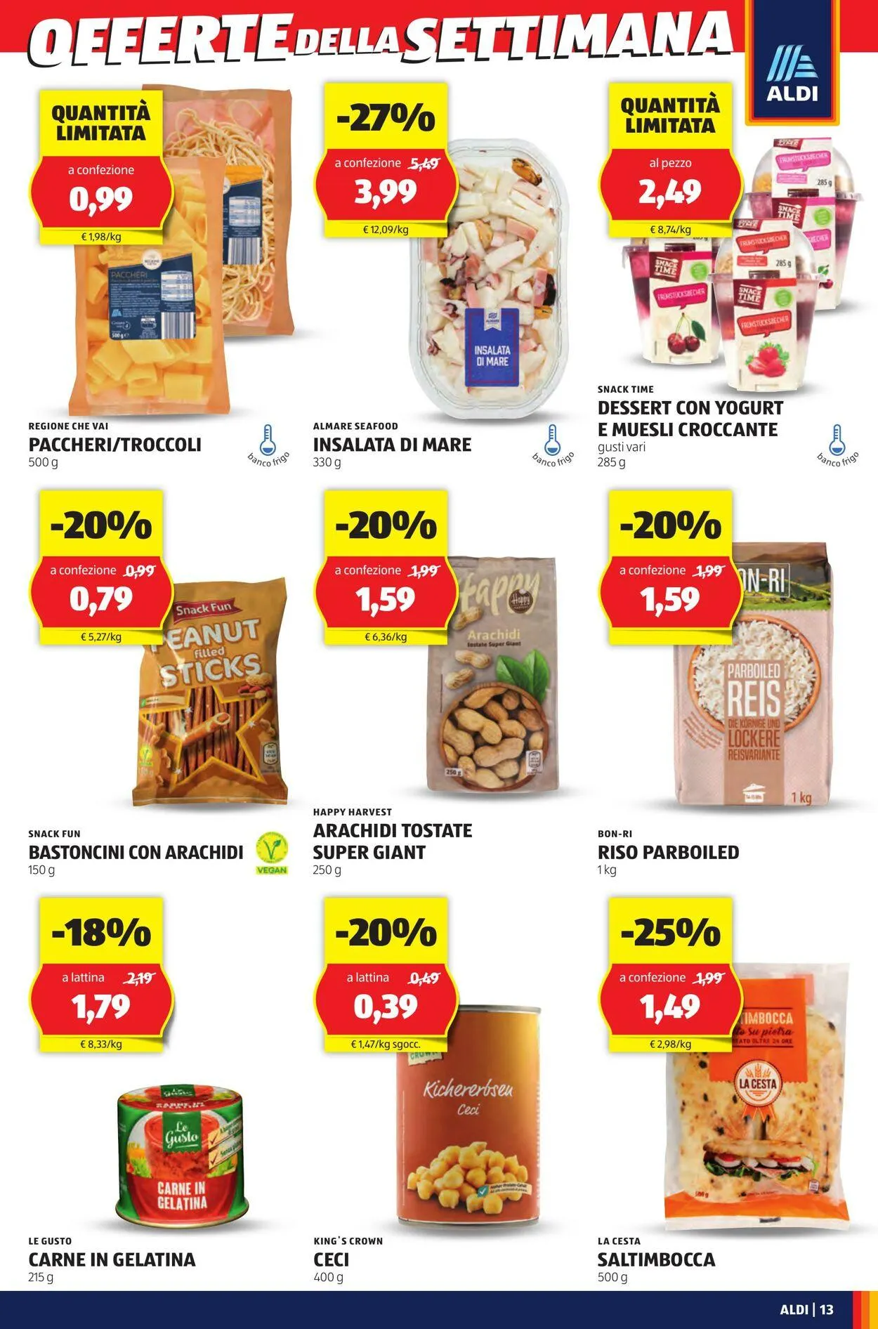 Aldi Volantino attuale da 21 luglio a 27 luglio di 2025 - Pagina del volantino 13