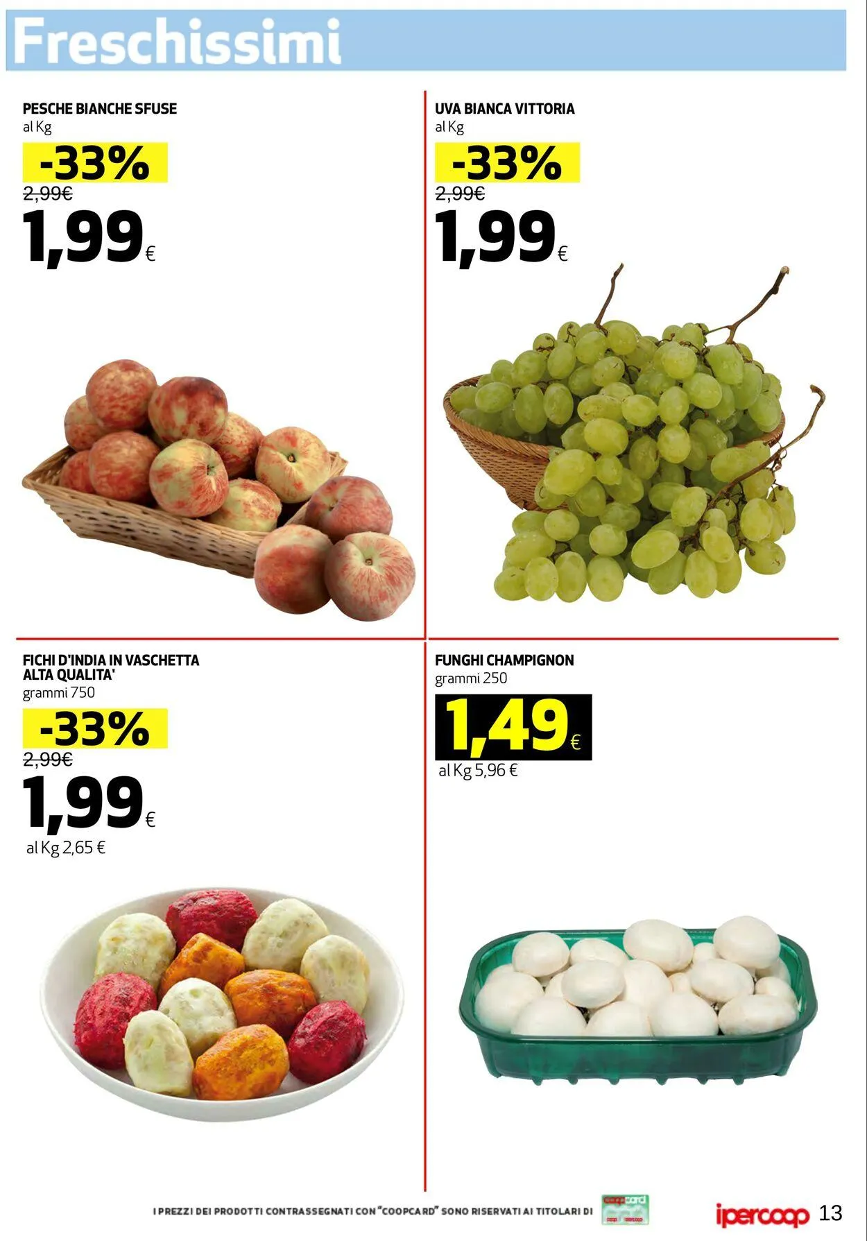 Coop Volantino attuale da 18 agosto a 26 agosto di 2025 - Pagina del volantino 13