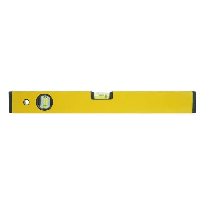 Livella a bolla rettangolare 40 cm 2 fiale