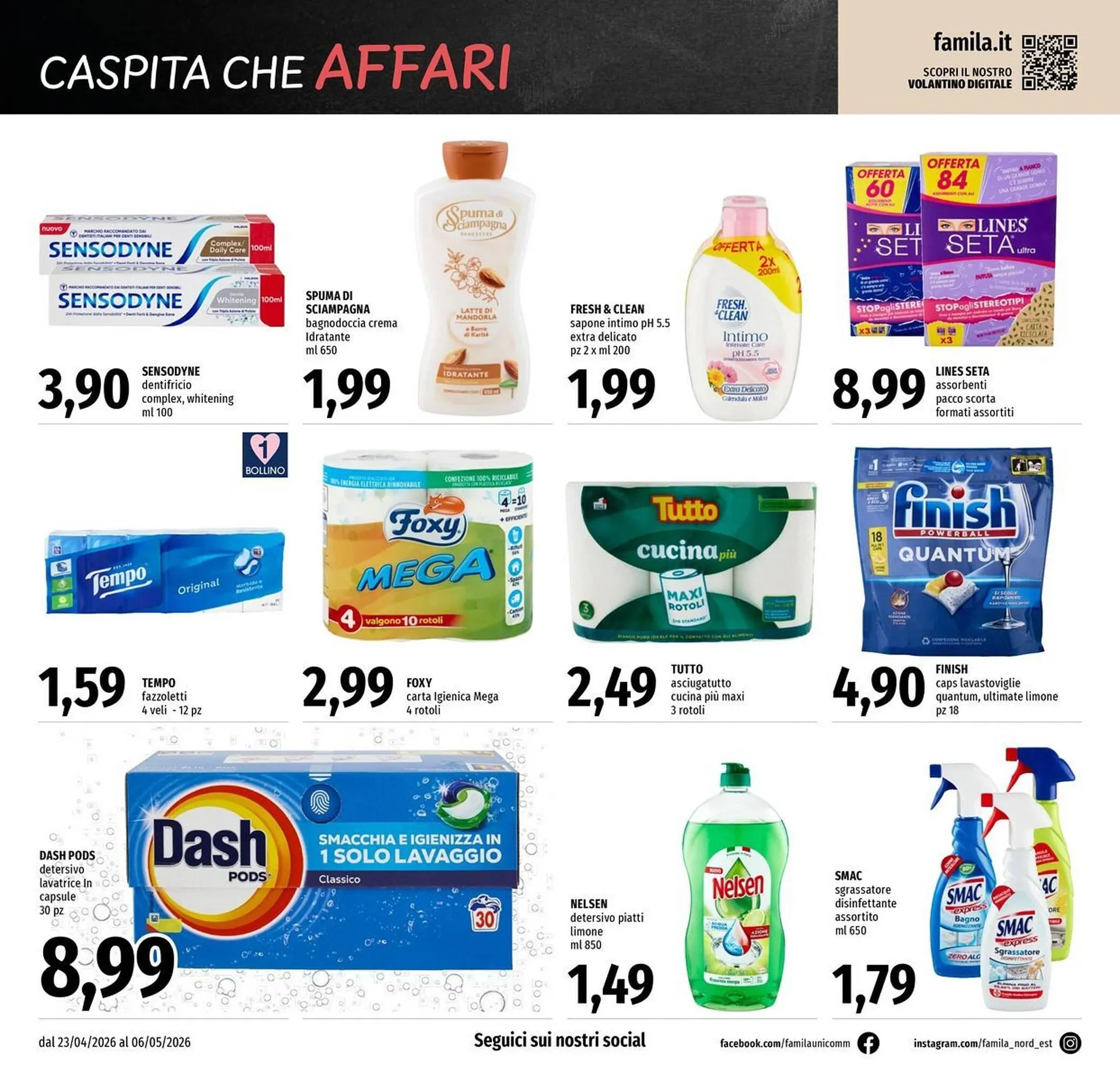 Volantino Famila da 23 aprile a 6 maggio di 2026 - Pagina del volantino 20