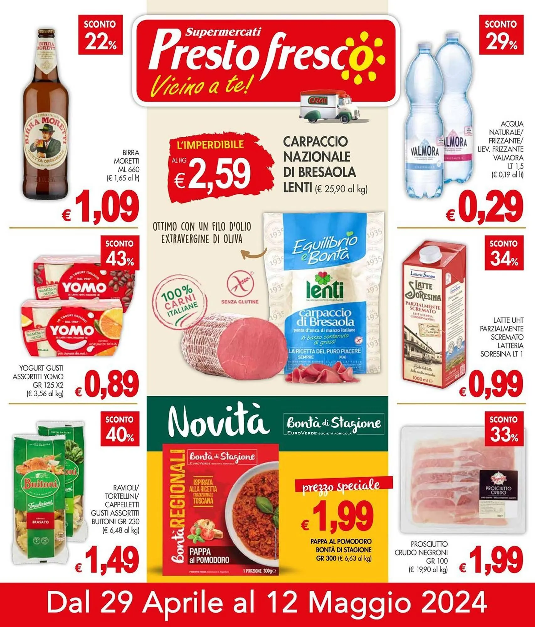 Volantino PrestoFresco - 1