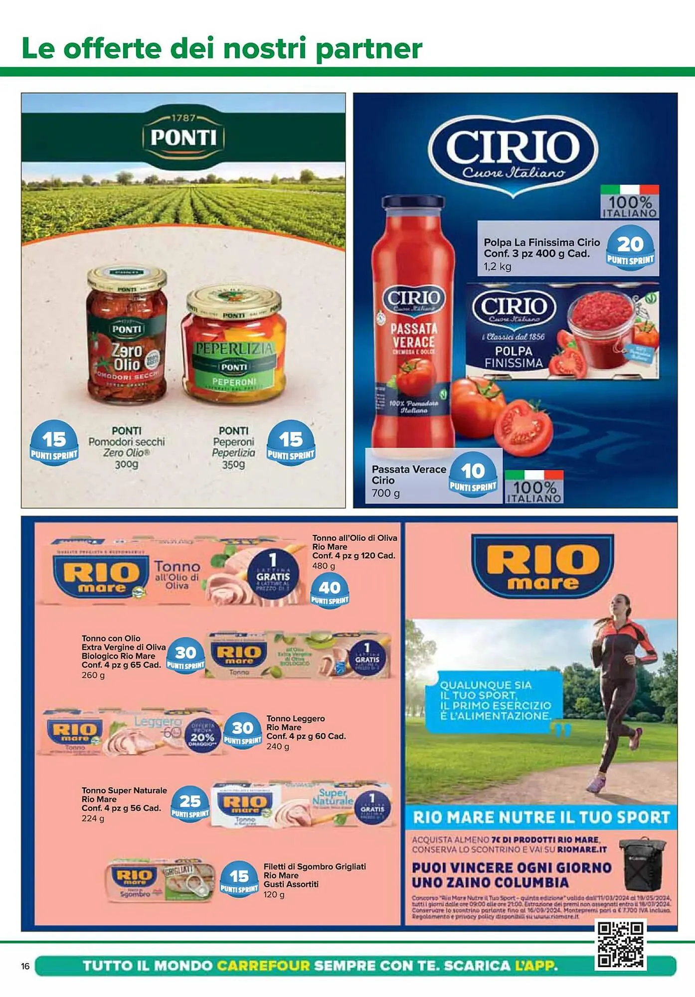 Volantino Carrefour Express da 18 aprile a 5 maggio di 2024 - Pagina del volantino 16