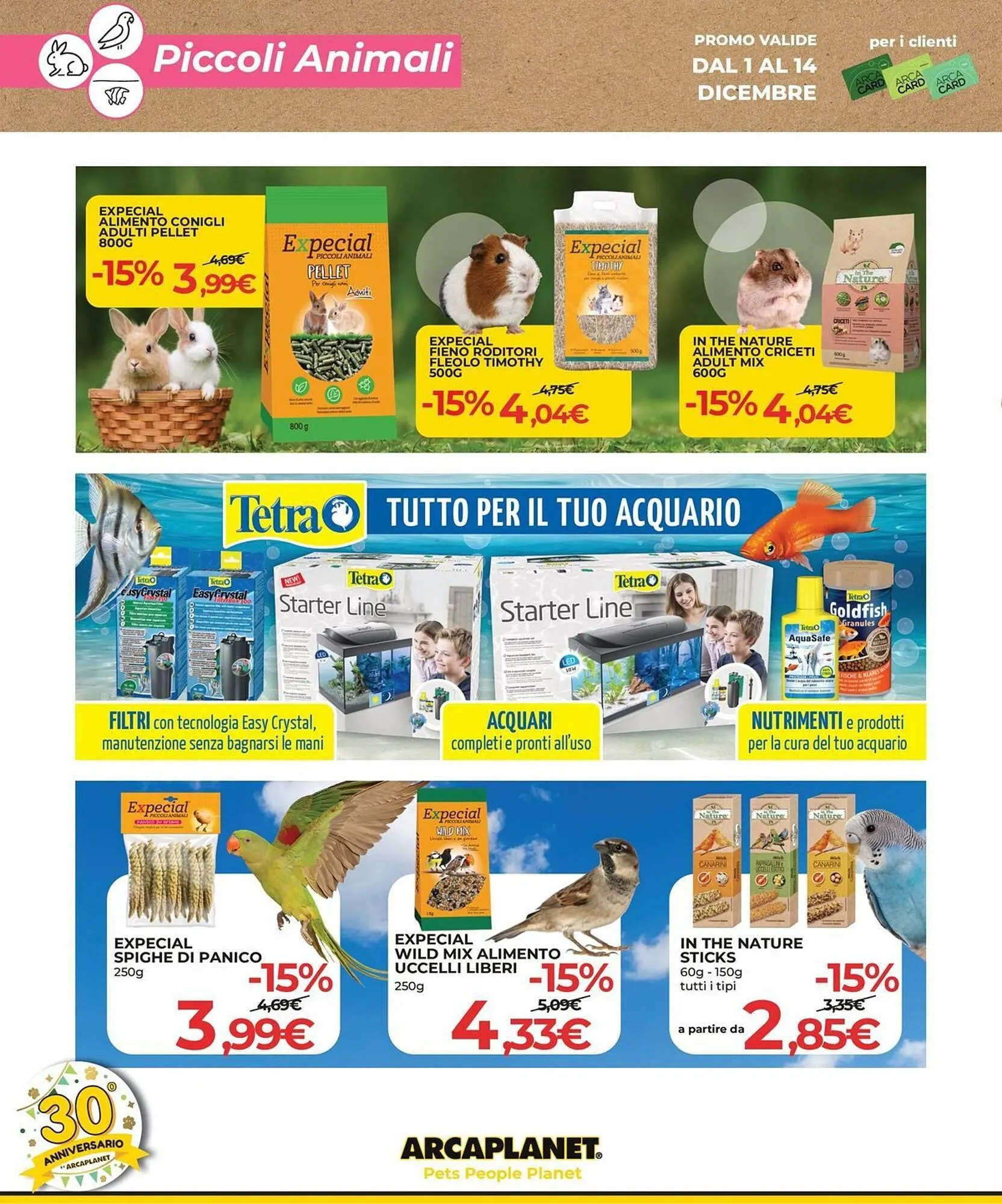 Volantino Arcaplanet da 1 dicembre a 7 dicembre di 2025 - Pagina del volantino 14