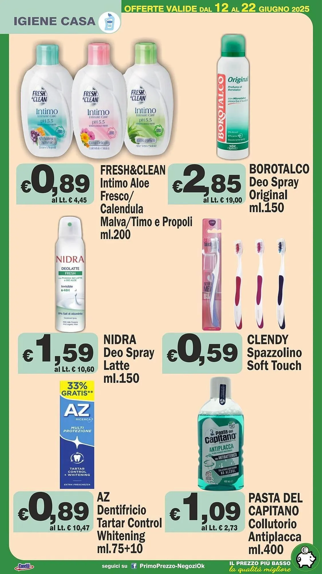 Volantino Primo Prezzo da 12 giugno a 22 giugno di 2025 - Pagina del volantino 23
