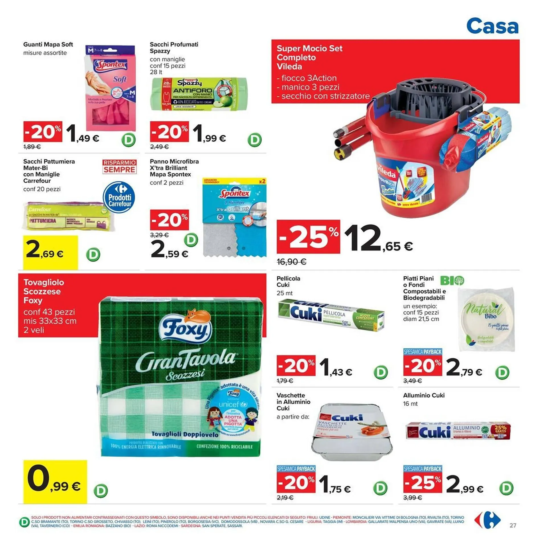 Volantino Carrefour Iper da 23 ottobre a 6 novembre di 2025 - Pagina del volantino 27