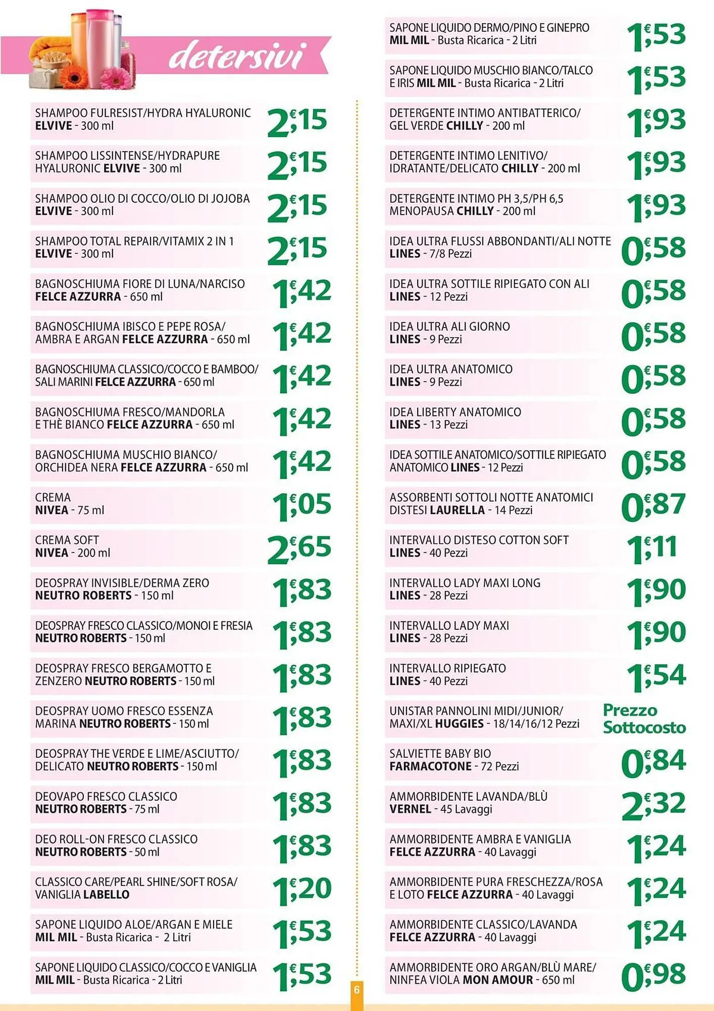 Volantino Gambardella Cash da 15 dicembre a 3 gennaio di 2026 - Pagina del volantino 6