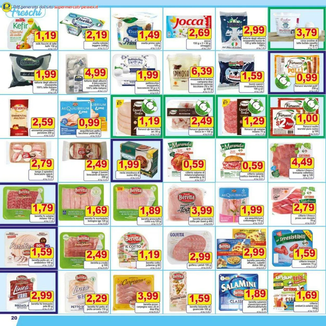 Pewex Volantino attuale da 1 aprile a 15 aprile di 2025 - Pagina del volantino 20