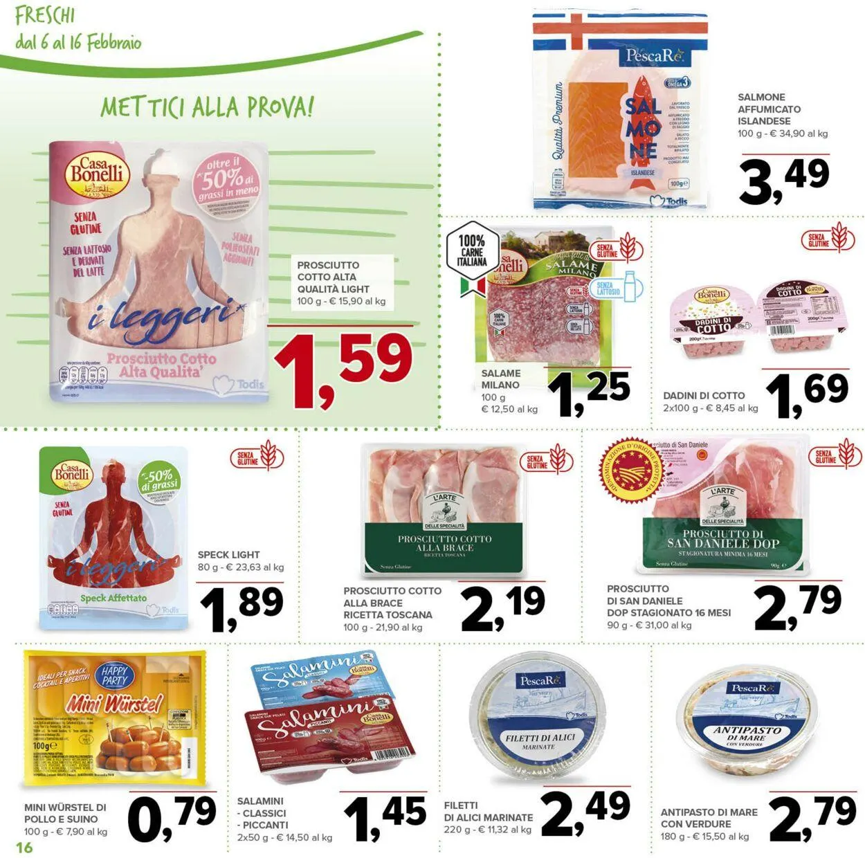 Todis Volantino attuale da 19 marzo a 2 aprile di 2025 - Pagina del volantino 16