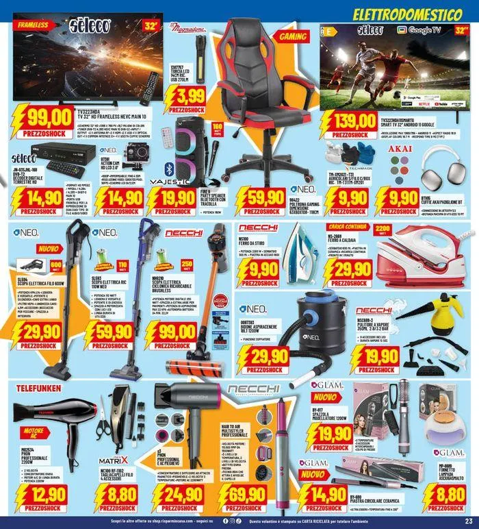 Siamo aperti da 6 luglio a 21 luglio di 2024 - Pagina del volantino 23