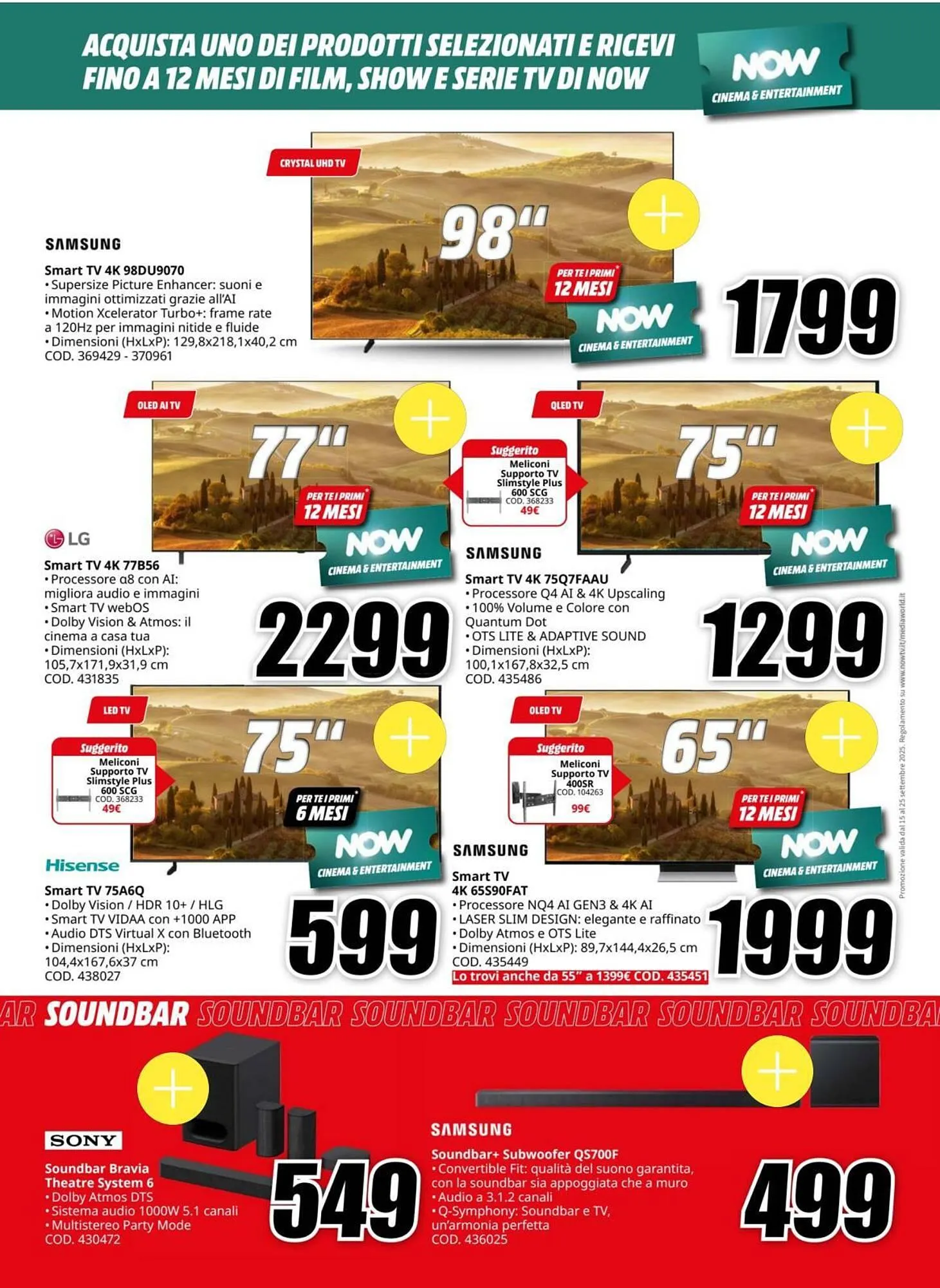 Volantino MediaWorld da 15 settembre a 25 settembre di 2025 - Pagina del volantino 3