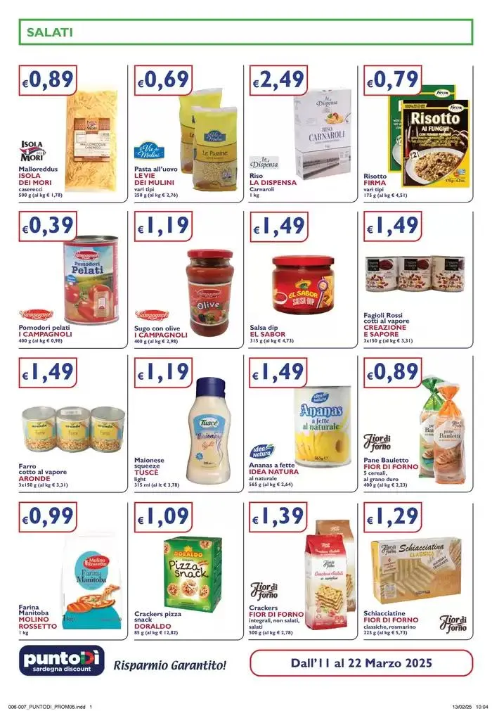 Il risparmio garantito! da 11 marzo a 22 marzo di 2025 - Pagina del volantino 6