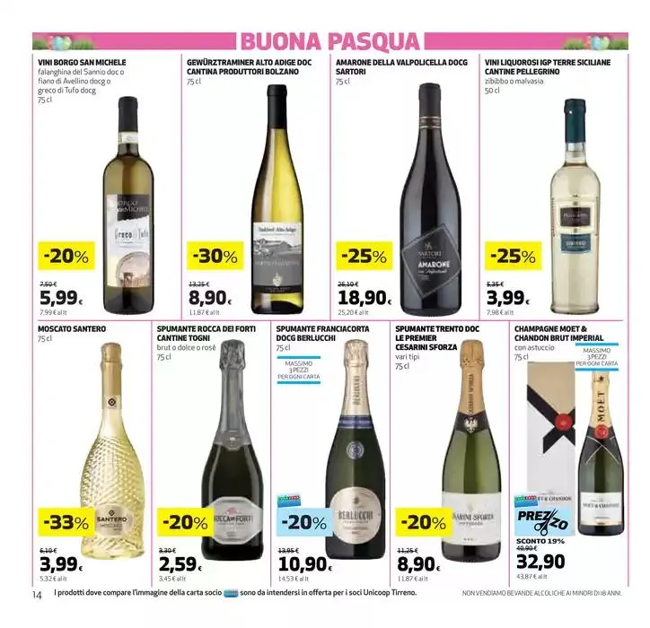 Buona pasqua da 10 aprile a 22 aprile di 2025 - Pagina del volantino 14