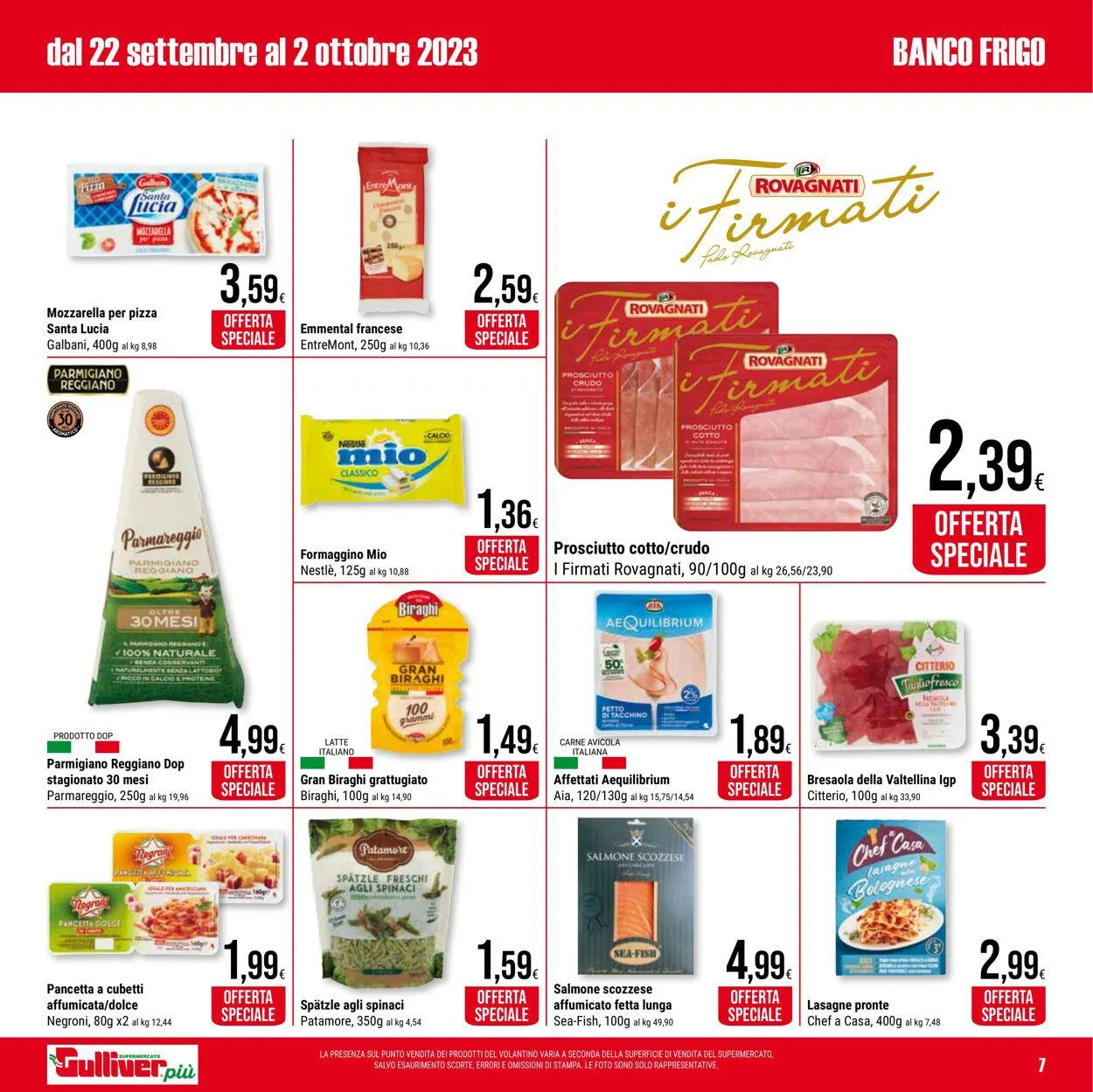 Gulliver da 22 settembre a 2 ottobre di 2023 - Pagina del volantino 7