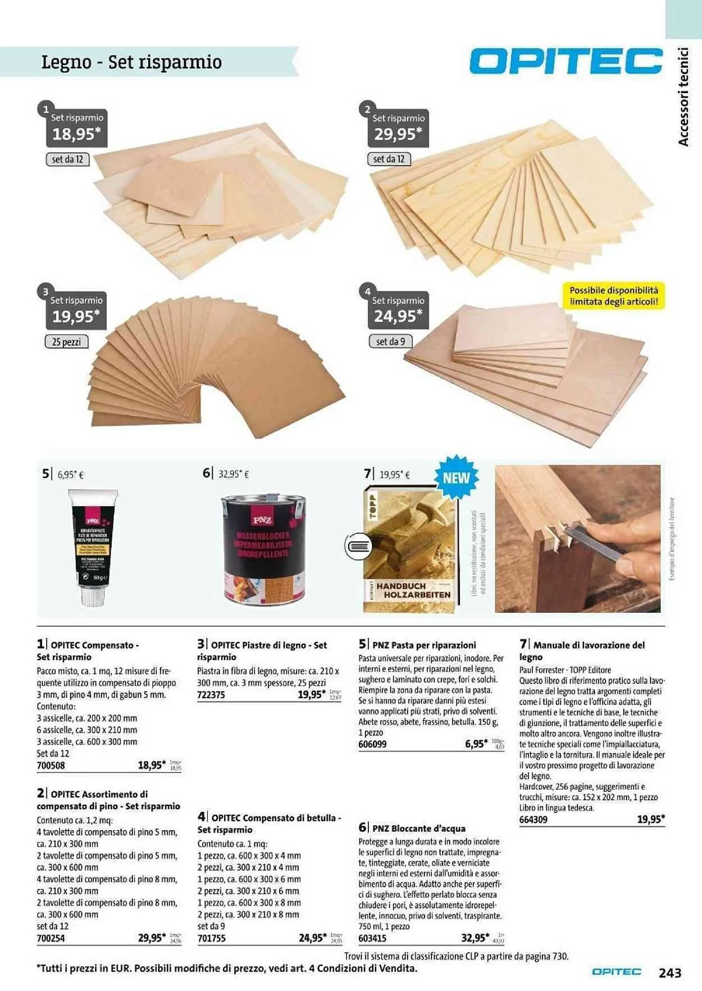 Volantino Opitec da 6 gennaio a 31 agosto di 2024 - Pagina del volantino 243