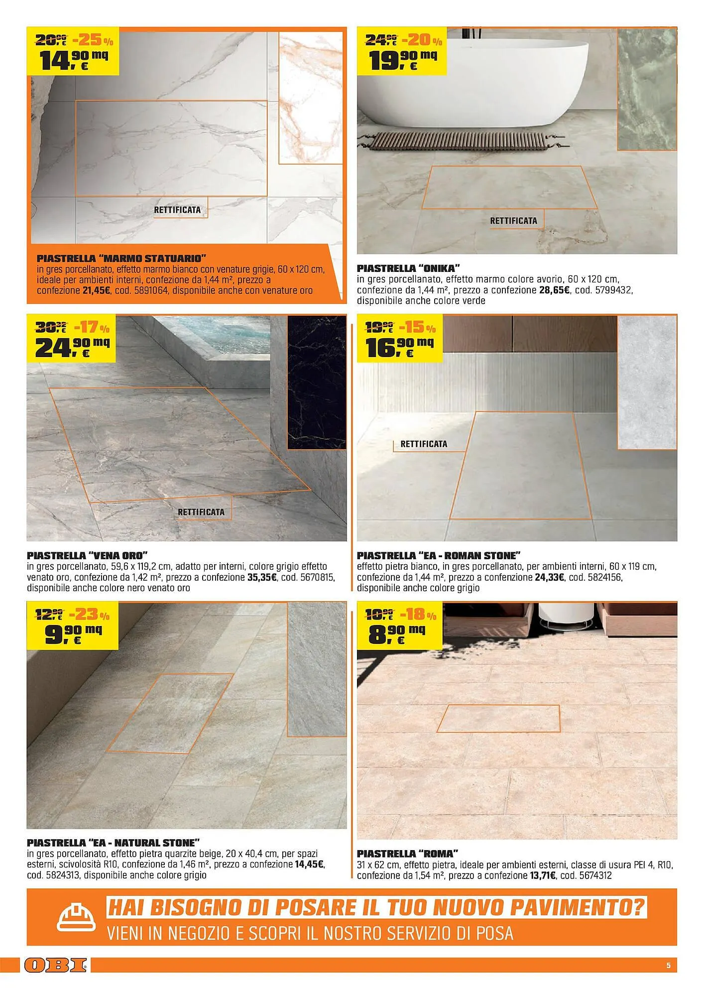 Volantino OBI da 1 ottobre a 26 ottobre di 2025 - Pagina del volantino 5