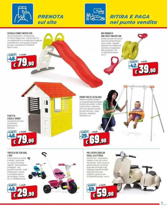 PRENOTA&RISPARMIA SOLO ONLINE da 10 marzo a 6 aprile di 2025 - Pagina del volantino 11