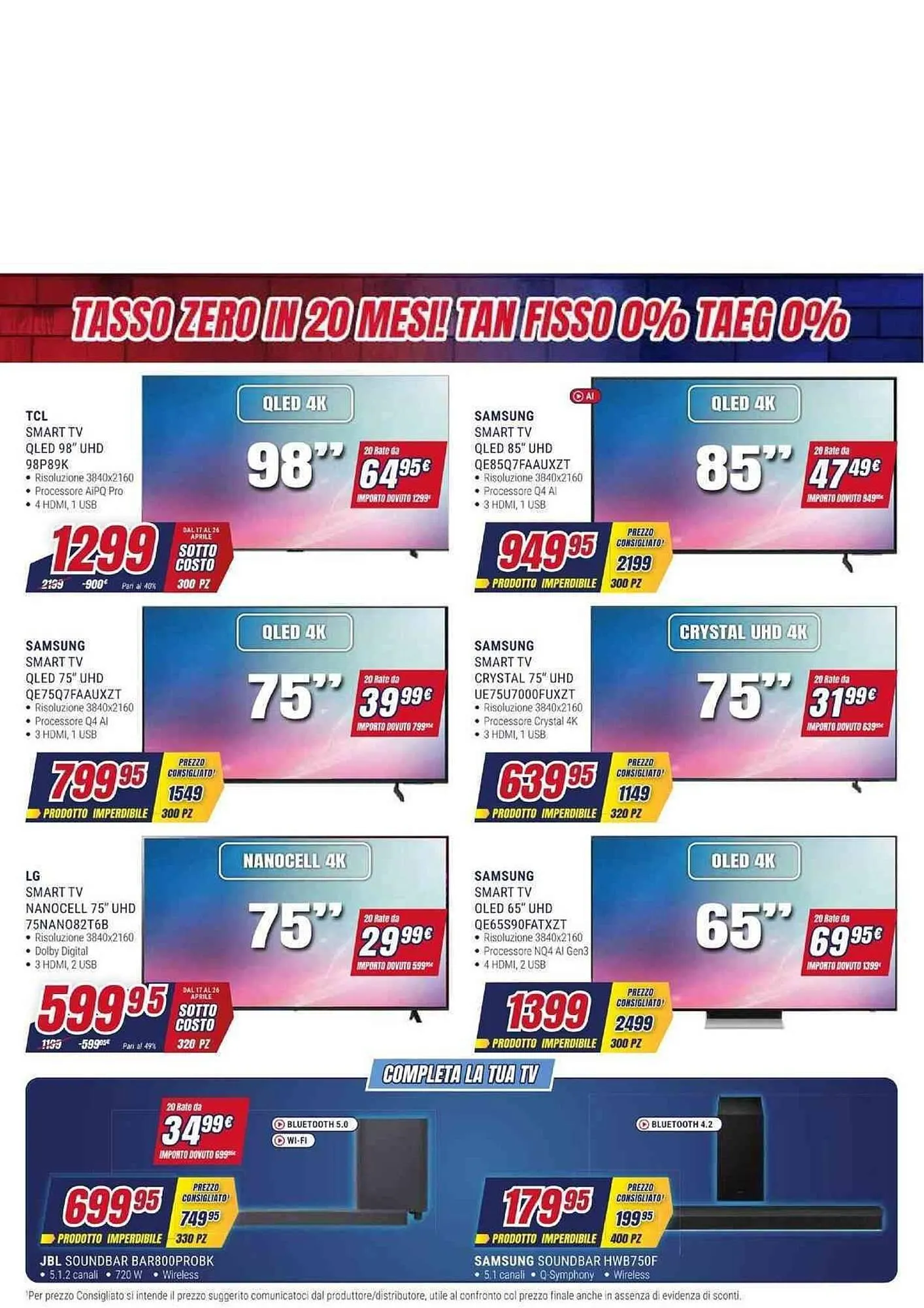 Volantino Trony da 17 aprile a 27 aprile di 2026 - Pagina del volantino 27