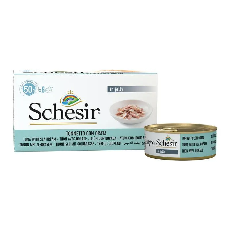 Schesir Cat Tonnetto con Orata 6x50 gr 000142117