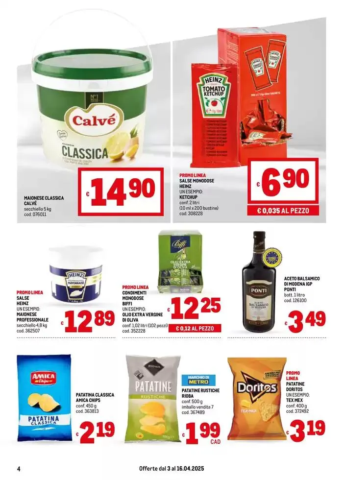 Offerte per te -Area 4 da 7 aprile a 16 aprile di 2025 - Pagina del volantino 4
