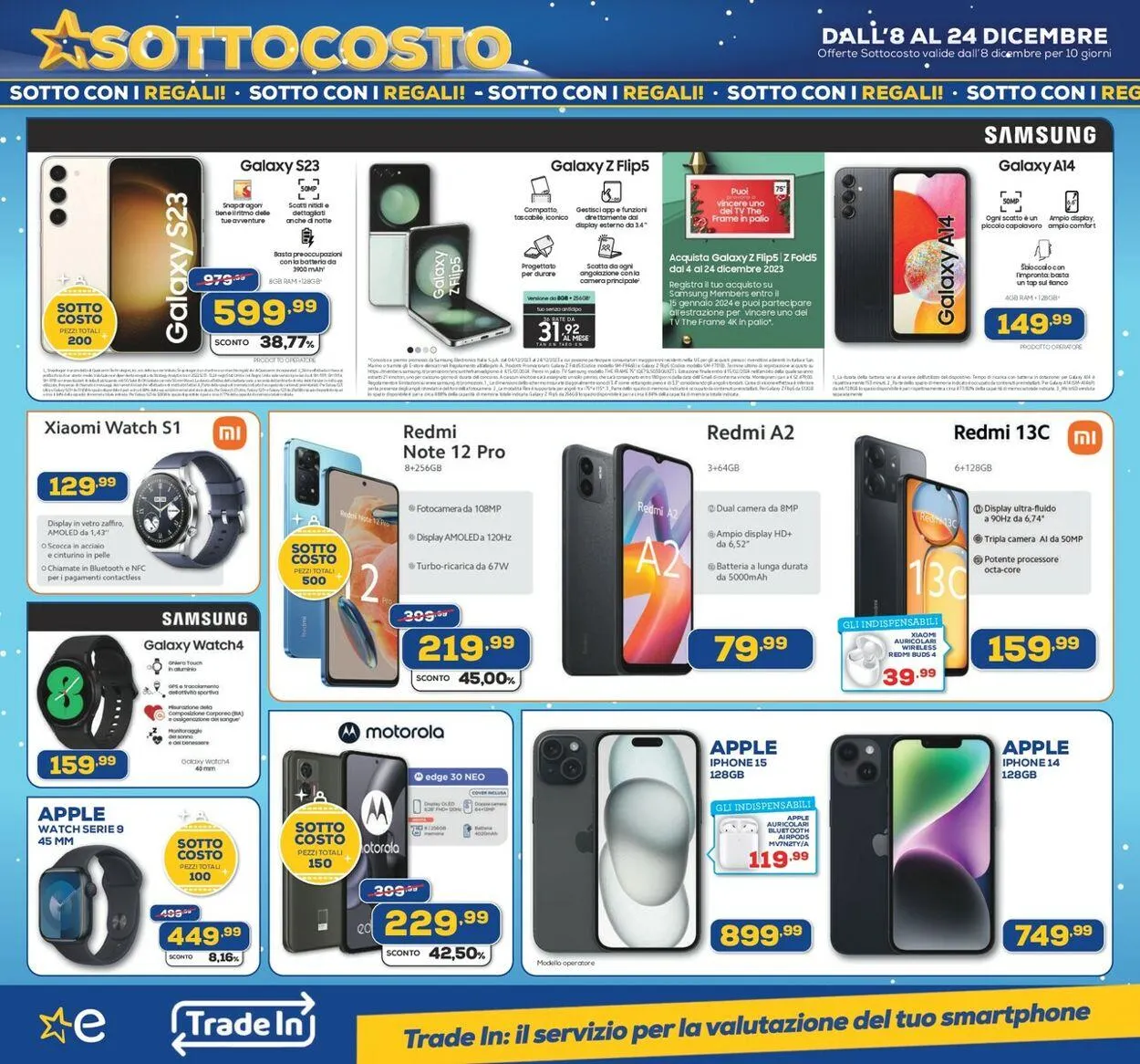 Euronics - Via Walt Disney, 87064, Corigliano Rossano (CS) Volantino attuale da 8 dicembre a 24 dicembre di 2023 - Pagina del volantino 4