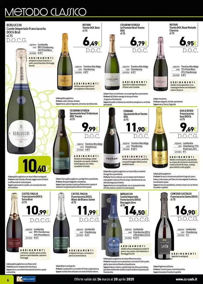 CARTA VINI 2025 da 24 marzo a 20 aprile di 2025 - Pagina del volantino 6